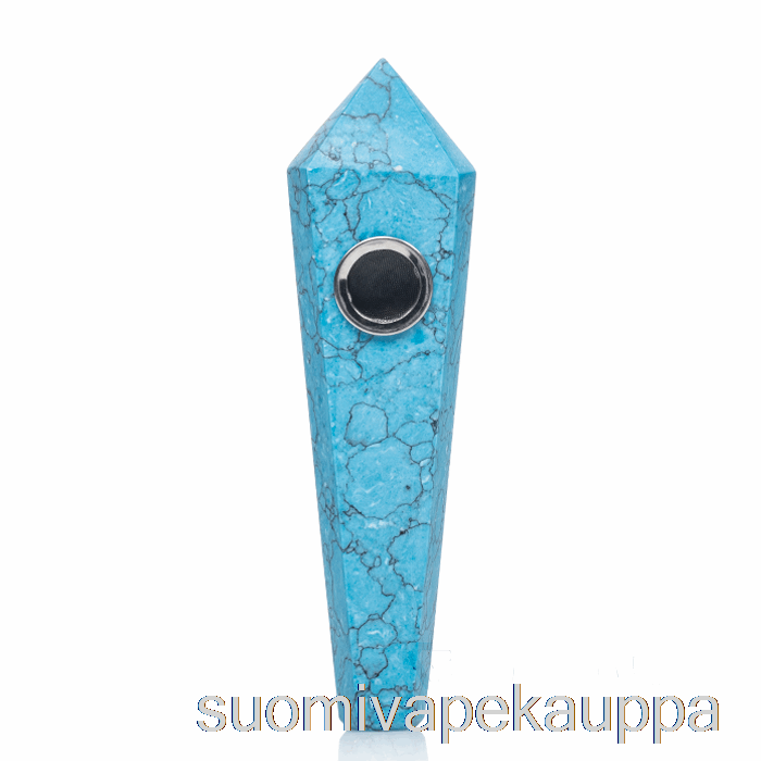 Vape Kauppa Astral Project Gemstone Pipes Blue Turquoise